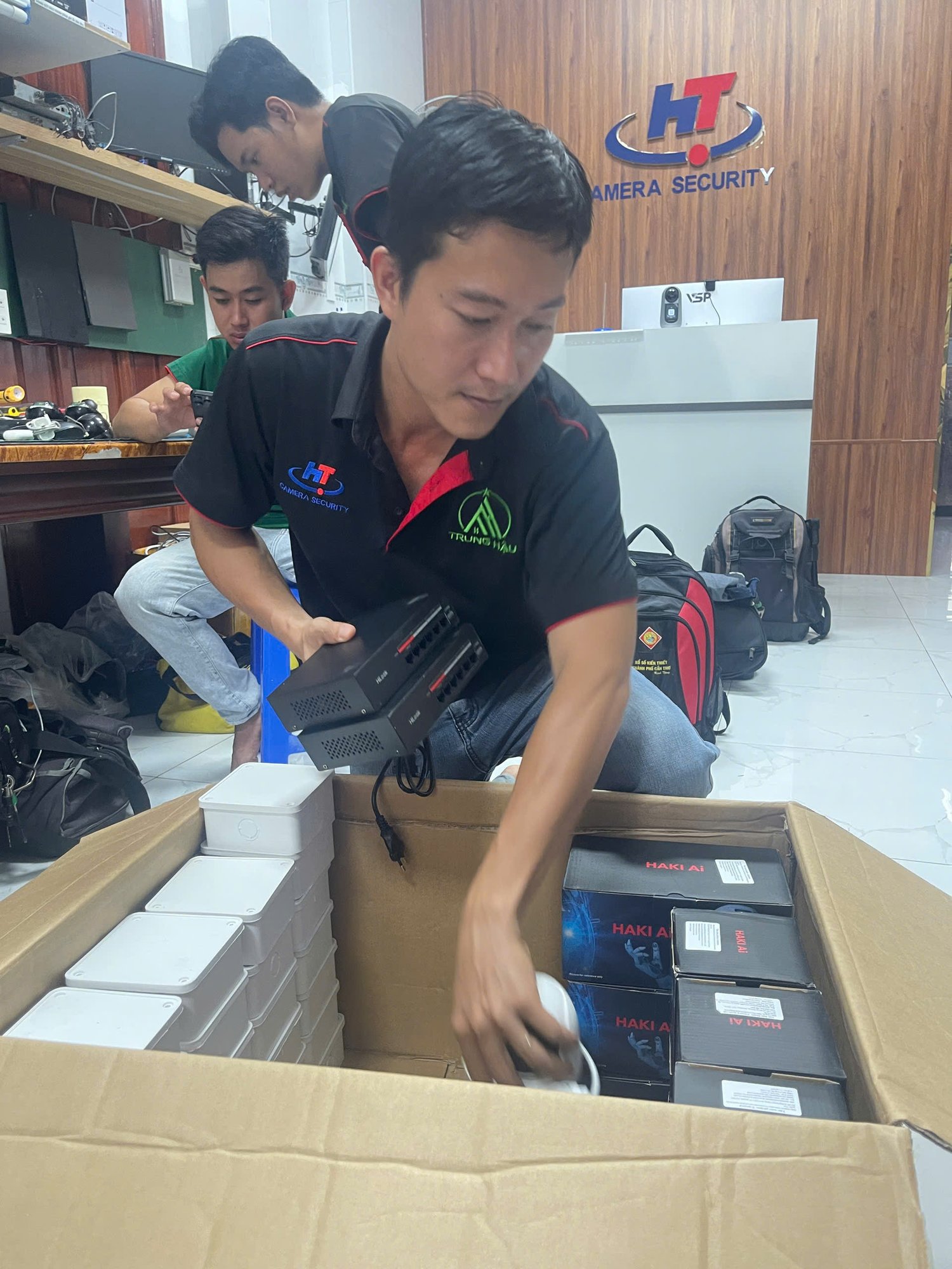 Chuẩn bị thiết bị trước khi lắp đặt
